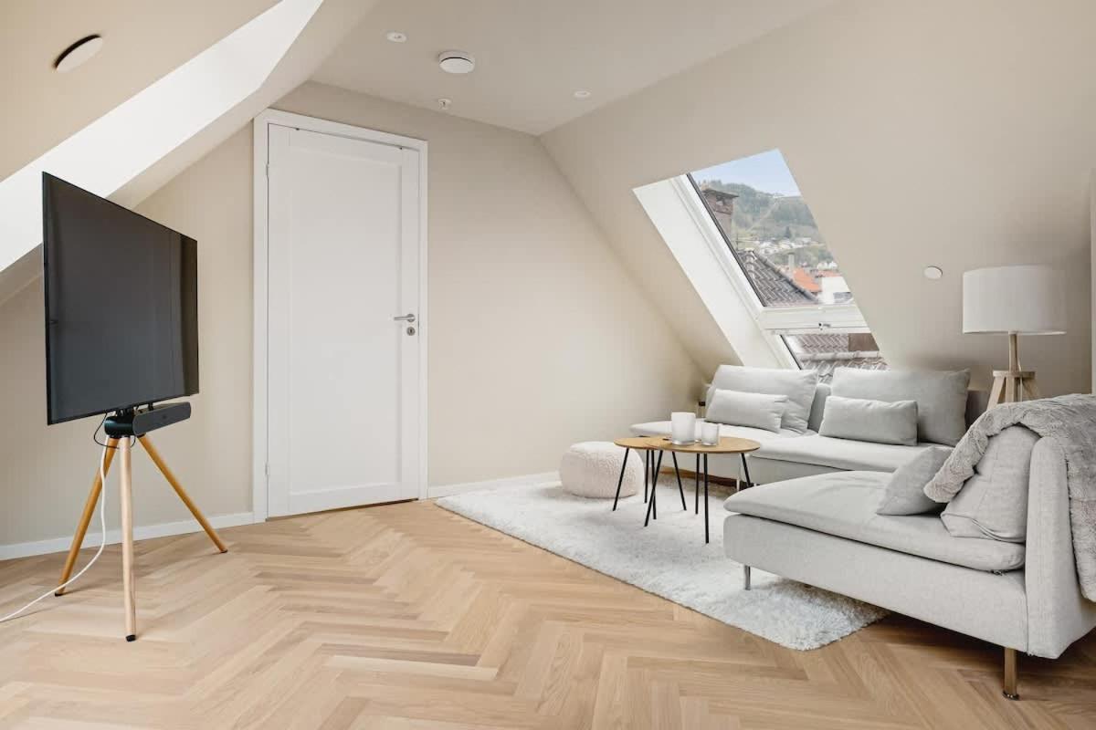 Dinbnb Apartments I Mid-City Luxury With Mini Balcony And Smart Tv & Sound System 베르겐 외부 사진